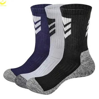 LAZAWG Спортивные Футбольные носки для бега, Спортивные Носки на заказ, Спортивные носки для бега, Лыжные спортивные носки, мужские нескользящие баскетбольные носки