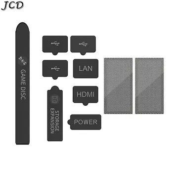 Пылезащитный чехол для хоста JCD, Сетчатый фильтр, Комплект заглушек для игровой консоли Xbox серии X S, Аксессуары для защиты от пыли