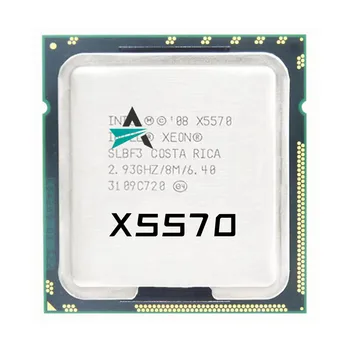 Используемый процессор Xeon X5570 (кэш 8 М, 2,93 ГГц, QPI 6,40 Гц/с) для настольных ПК LGA1366