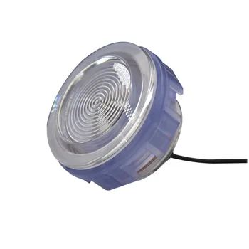 Новая Светодиодная лампа для бассейна из пластиковой пленки 3 Вт, RGB, Семицветная Ландшафтная лампа IP65, Лампа для ванны, Лампа для бассейна, Диаметр 68 мм