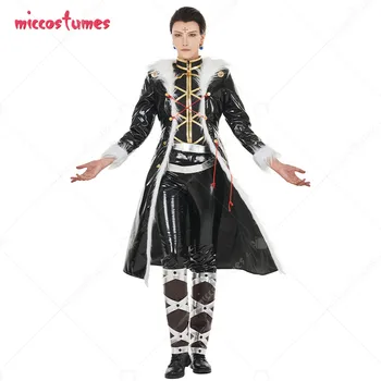 Унисекс, костюм для косплея Chrollo Lucilfer, рубашка и брюки с длинным пальто