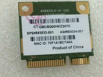 Для RTL8191SE 802.11 B/G/N Половина беспроводной WiFi карты Mini PCI-e Для HP CQ56 G62 CQ62 G72 CQ72 G56 593533-001