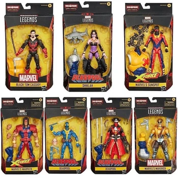 Серия Hasbro Marvel Legends, коллекция Дэдпул, 6-Дюймовая ПВХ фигурка Marvel, аниме-модель, игрушки для мальчиков, подарок