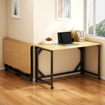 Складной стол, письменный стол, домашний минималистичный стол, спальня, простой учебный и письменный стол
