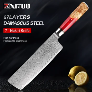 XITUO Nakiri Нож Для Нарезки Мяса Бытовая Необходимая Практичная Кухня Профессиональный НожШеф-повара Для Нарезки Овощей Ножи Для Филе Горячие