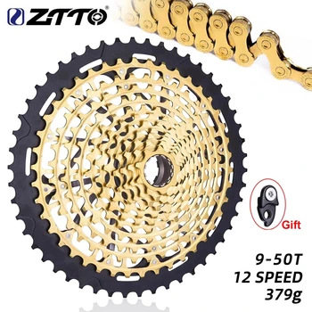 ZTTO MTB Золотая 12 Скоростная Кассета 9-50 T 12S Ultimate XD Полностью стальная Кассета 9T 12S Mtb Велосипед свободного хода Звездочка k7 Запчасти для Велосипедов