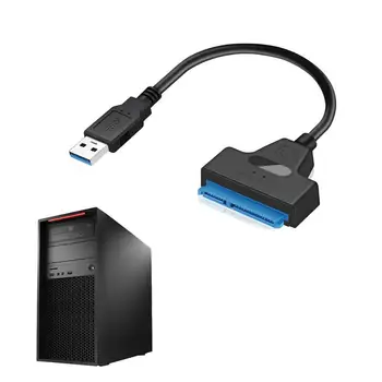 USB-кабель От 3 до USB 3,0 Адаптер Компьютерные Кабели Разъемы Usb-кабель-адаптер Поддержка 2,5 Дюйм(ов) Ssd Hdd Жесткий Диск