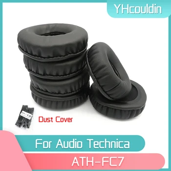 Амбушюры YHcouldin Для Audio Technica ATH-FC7 Аксессуары Для наушников ATH FC7 Из Мятой Кожи