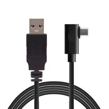 CYSM Chenyang подходит для Oculus Link VR Type-C USB 3.1 с левым и правым угловым типом подключения к стандартному кабелю для передачи данных USB 3.0
