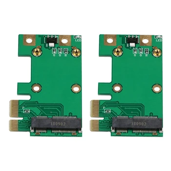 2X плата адаптера PCIE-Mini PCIE, эффективная, легкая и портативная плата адаптера Mini PCIE-USB3.0