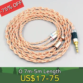 4-Жильный 1,7 мм Литровый кабель для наушников HiFi-OFC с Оплеткой для 0,78 мм BA Westone W4r UM3X UM3RC JH13 High LN008086