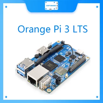 Блок питания Orange Pi 3 LTS 2G8G + 5V3A US Type-C, с HDMI + WIFI + BT5.0, плата с открытым исходным кодом, работает под управлением ОС Android 9.0/ Ubuntu/ Debian