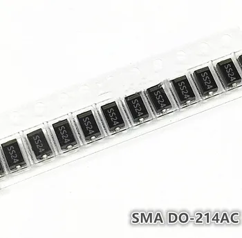 100шт диод SS24 2A 40V SMA SR240 DO-214AC SMD