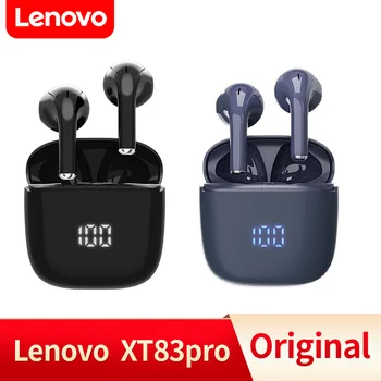 Наушники Lenovo XT83 Pro Bluetooth с микрофоном, цифровым дисплеем, двумя стереонаушниками, сенсорными наушниками, Спортивными играми, Музыкальными наушниками