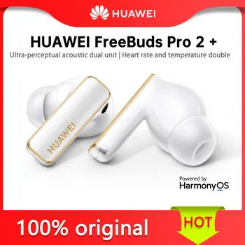 Новинка 2023 года, HUAWEI FreeBuds Pro 2 + Plus, сверхчувствительный оригинальный звук, Двойные наушники Smart Dynamic Noise Reduction 2.0, наушники