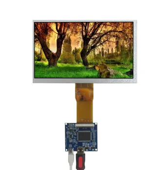 7-дюймовый HD ЖК-дисплей с монитором, плата драйвера, мини-HDMI-совместимый для ПК Lattepanda Raspberry Pi Banana Pi