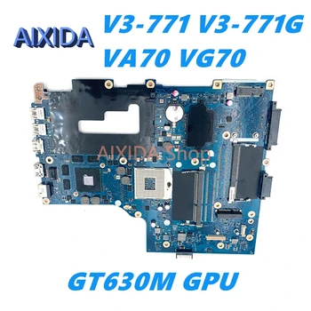 AIXIDA NBRYN11001 для Acer asipre V3-771 V3-771G VA70 VG70 Материнская плата GT630M GPU rev 2.1 HM77 DDR3 Материнская плата ноутбука полностью протестирована