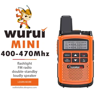 Wurui 9200 портативная рация walkie UHF портативные радиостанции двухстороннее радио радиолюбительские устройства коммуникатор длинный звонок детский fm pmr446 любительский