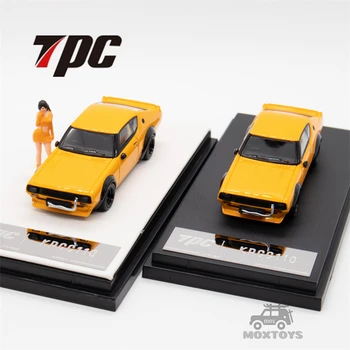 TPC 1:64 LBWK KPGC110 Желтая литая модель автомобиля