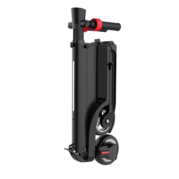 Черный 36V 5AH Взрослый Мини-Складной Электрический Скутер С Поглощением Баланса, Самокат с Небольшой Литиевой Батареей, Общий Велосипед для Мобильности