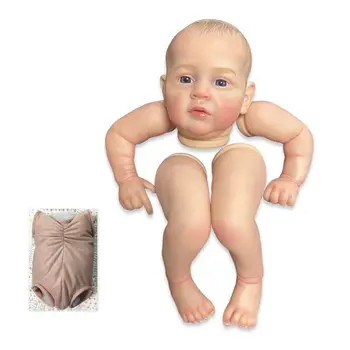 NPK 20 дюймов Готовый Размер куклы Reborn Maryann, уже раскрашенные Наборы, очень реалистичный ребенок со множеством деталей, прожилок