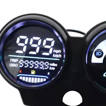 Мотоциклетная светодиодная цифровая приборная панель Заменяет Простую установку тахометра, измерителя оборотов в минуту, спидометра для Honda CG125 Fan125 Titan125