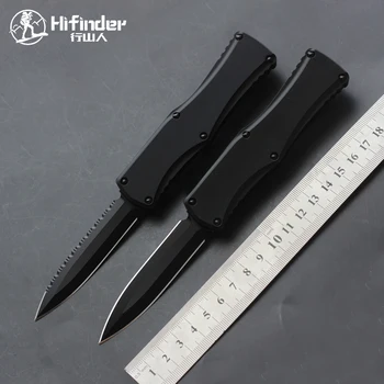 Hifinder 154 Лезвие, ручка 7075, Алюминиевый EDC для выживания, многоцелевой нож для кемпинга, Охоты, кухонный инструмент