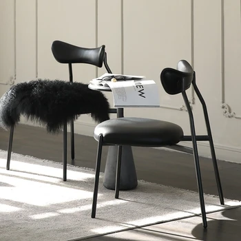 Скандинавский стул в виде стрекозы для домашней трапезы, минималистичная и творческая личность, кресло для отдыха, кресло для переговоров, дизайнер