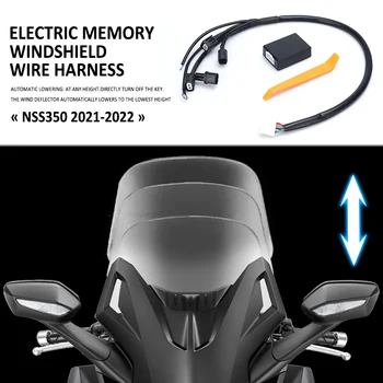 Электрический Контроллер Лобового стекла Автоматический Подъем с Памятью Нижнего Жгута Проводов Линии Ветрового Стекла Для Honda NSS350 NSS 350 2021 2022