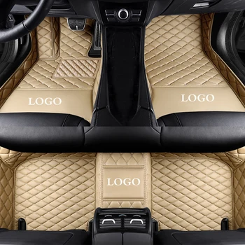 Изготовленный на заказ кожаный автомобильный коврик YUCKJU для Fiat all medels 500 500L 2007-2014 punto Bravo Viaggio Freemoauto автомобильный ковровый чехол