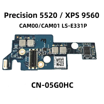 CN-05G0HC 05G0HC 5G0HC Для DELL Precision 5520 XPS 9560 USB Материнская плата ноутбука Аудио LS-E331P REV.1.0 100% Полностью рабочая